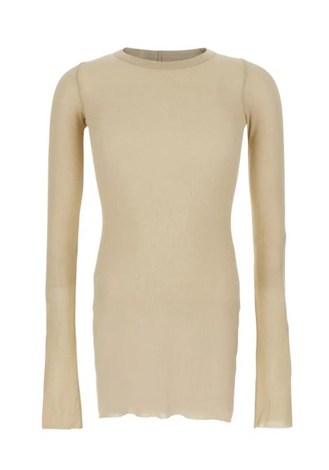 rib ls t tee man sand RICK OWENS | RU01F2250 RC138